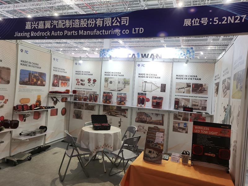 Rodrock för att visa upp specialiserade eftermarknadslösningar för trailers på Automechanika Shanghai