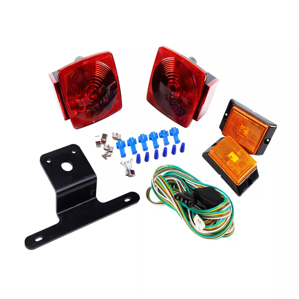 4 tum 1 LED under 80 tums släpljus